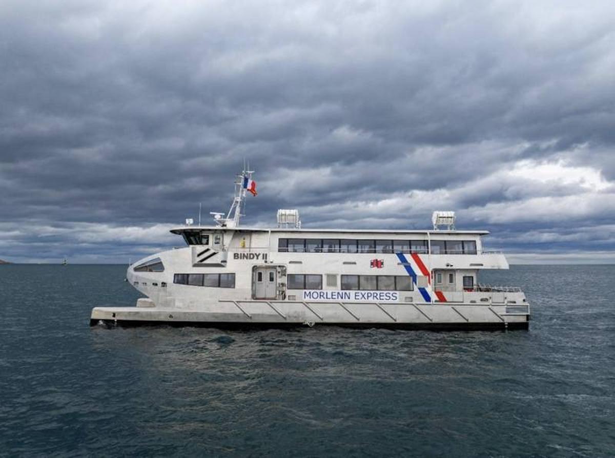 Armon Shipyard Delivers MAURIC Fast Ferry Bindy II