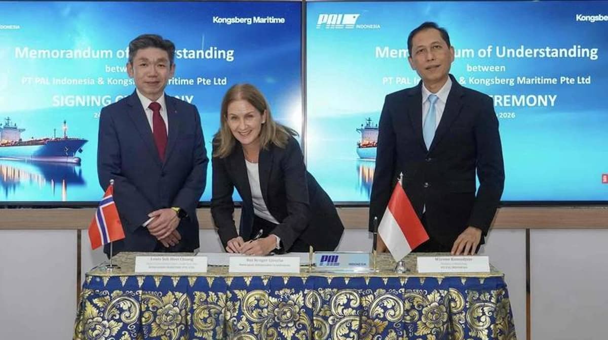 Kongsberg Maritime Expands Offerings in Indonesia with PT PAL MoU