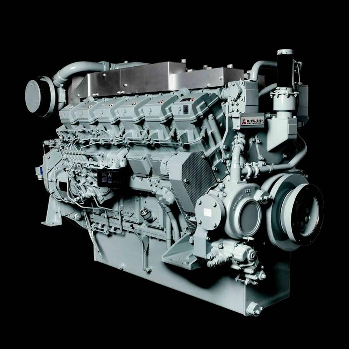 Mitsubishi S12R Engines Used to Repower M/V Hallie M. Merrick