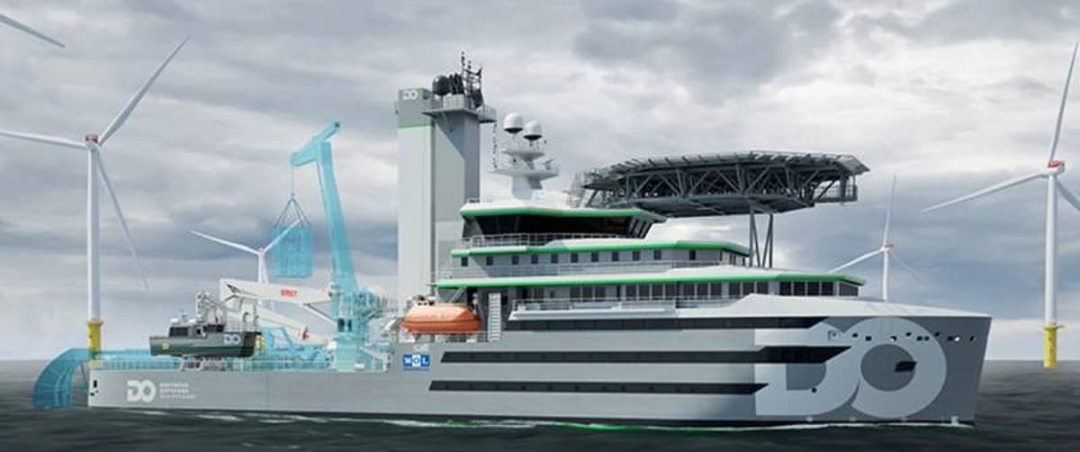 Mitsui O.S.K. Lines (MOL) and Schoeller Holdings Jointly Own Two Offshore Wind CSOVs