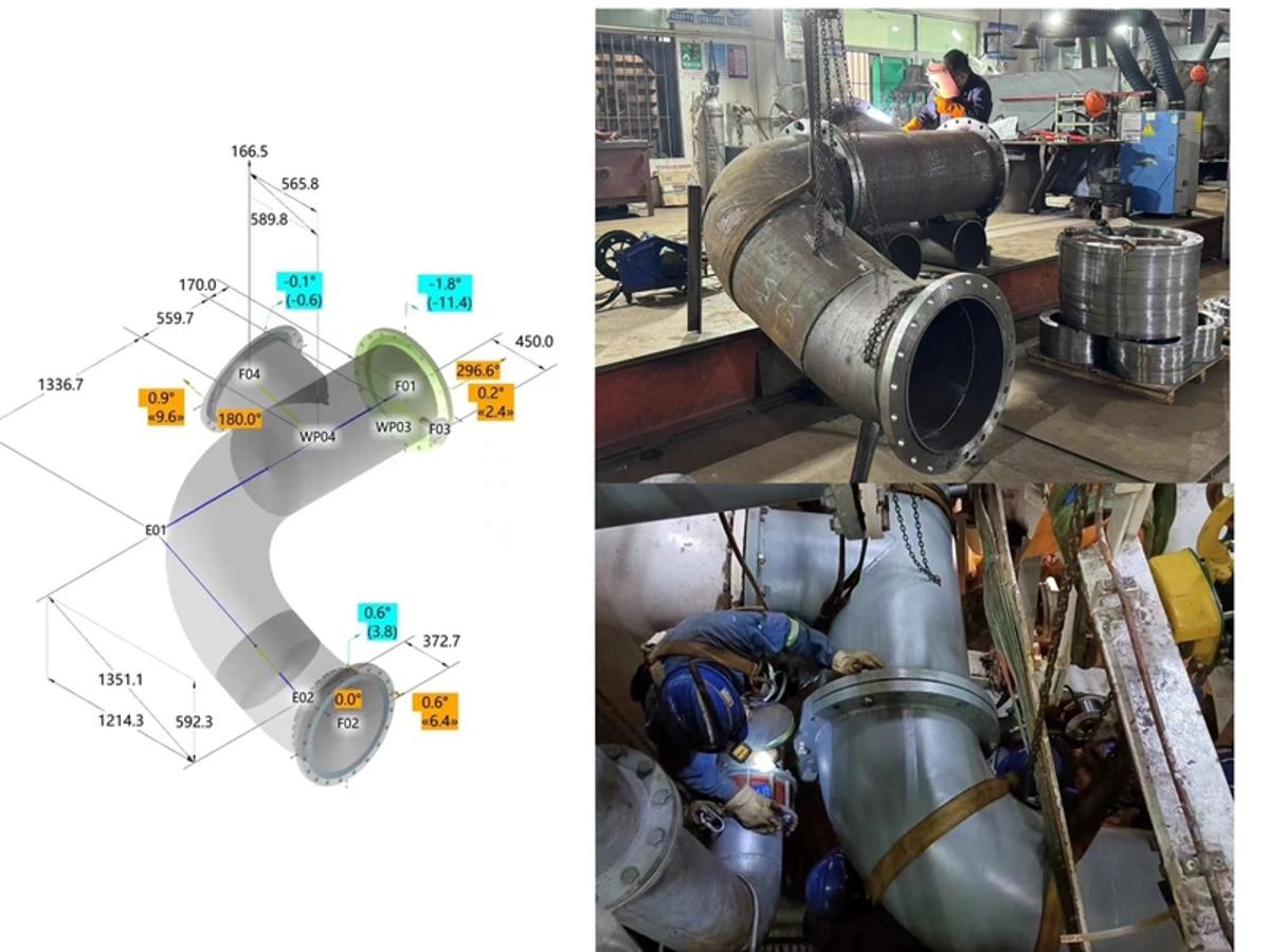 Yiulian Dockyard Hong Kong Offers Digital Twin Piping Fabrication