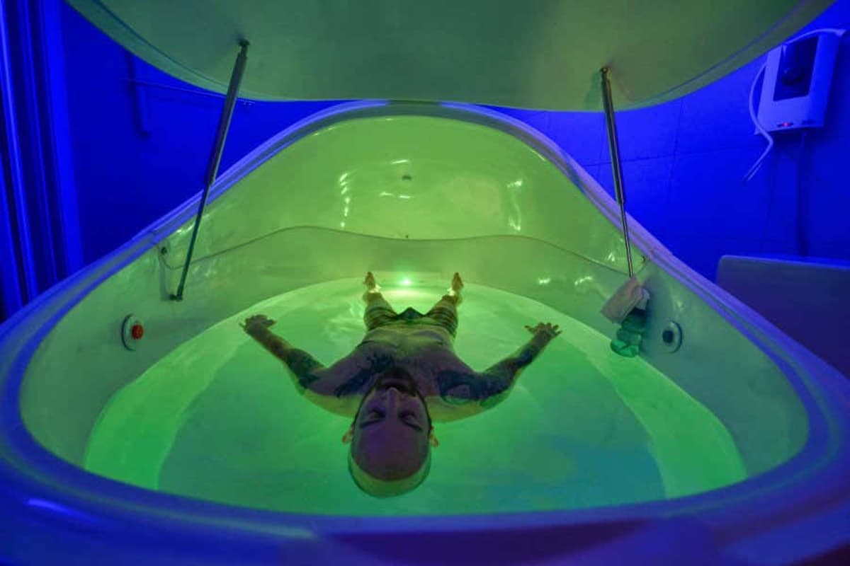 Flotation Tanks Deployed to Combat PTSD After Devastating Wildfires