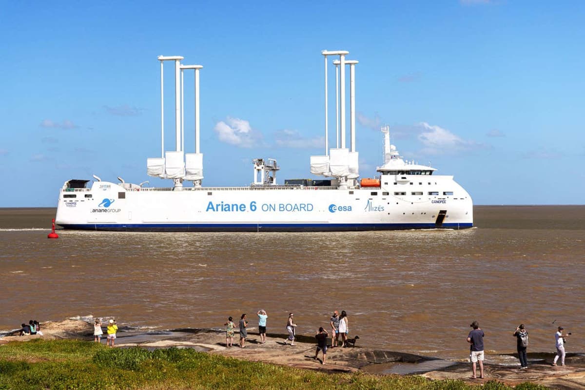 Wind-Assisted Cargo Ships Could More than Halve Shipping Emissions