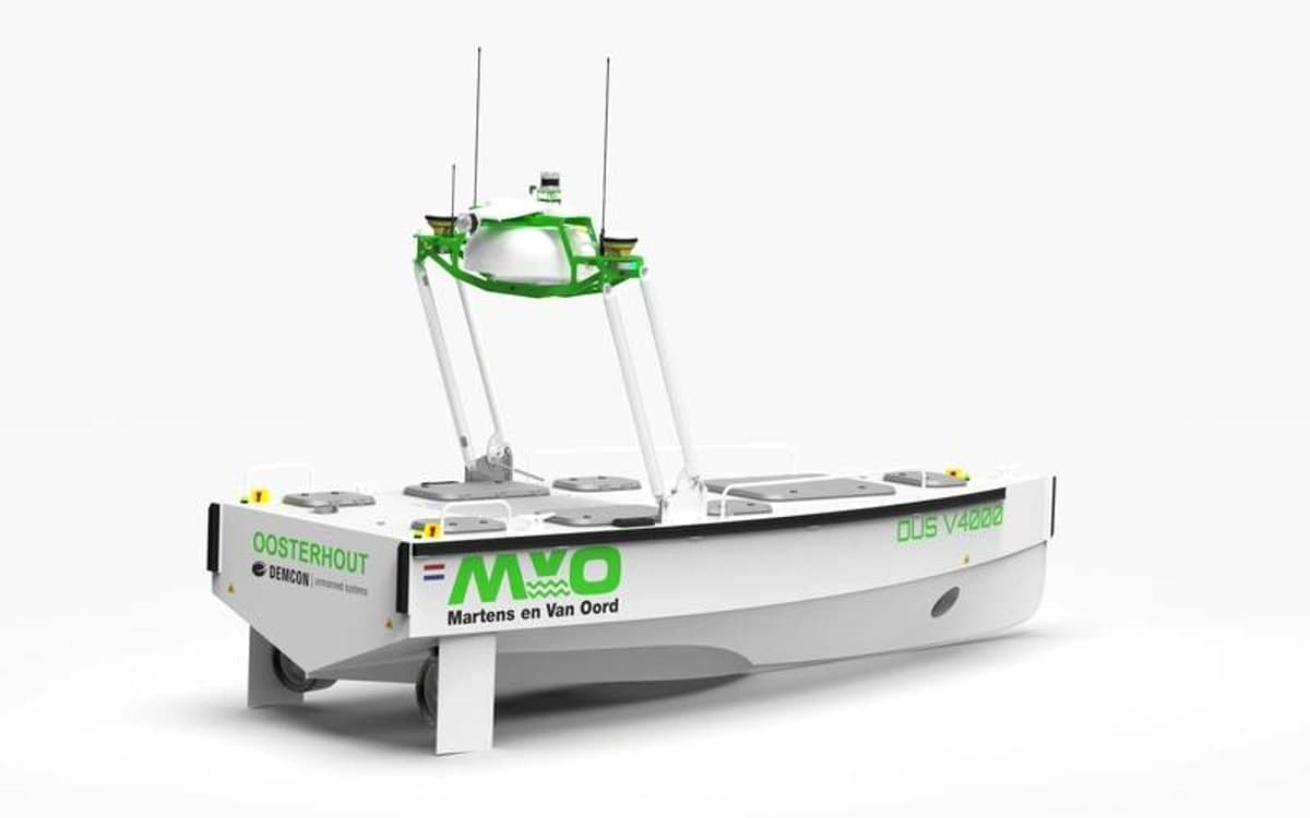 Martens en Van Oord Purchases Autonomous Survey Vessel From Demcon Unmanned Systems