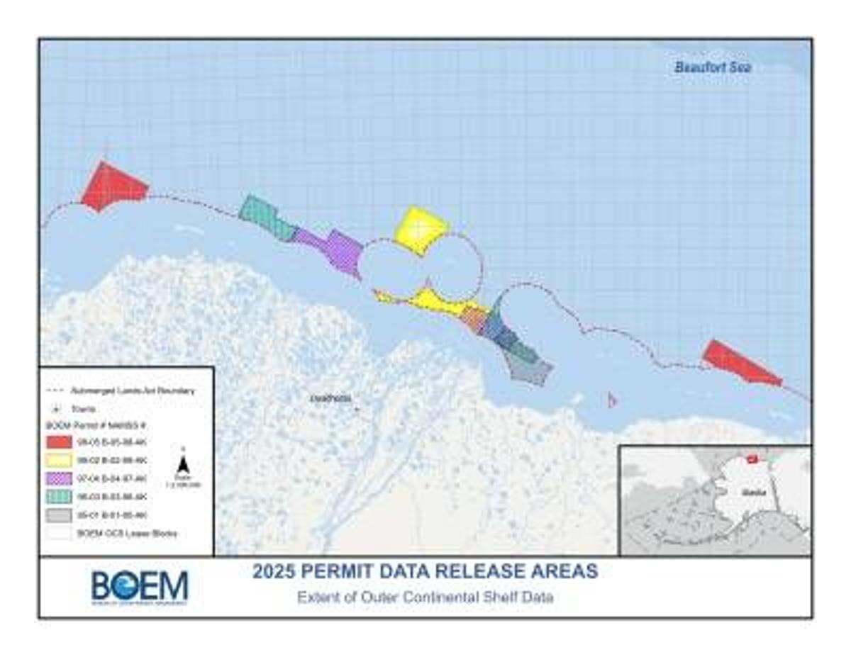 BOEM Releases Offshore Alaska Seismic Survey Data