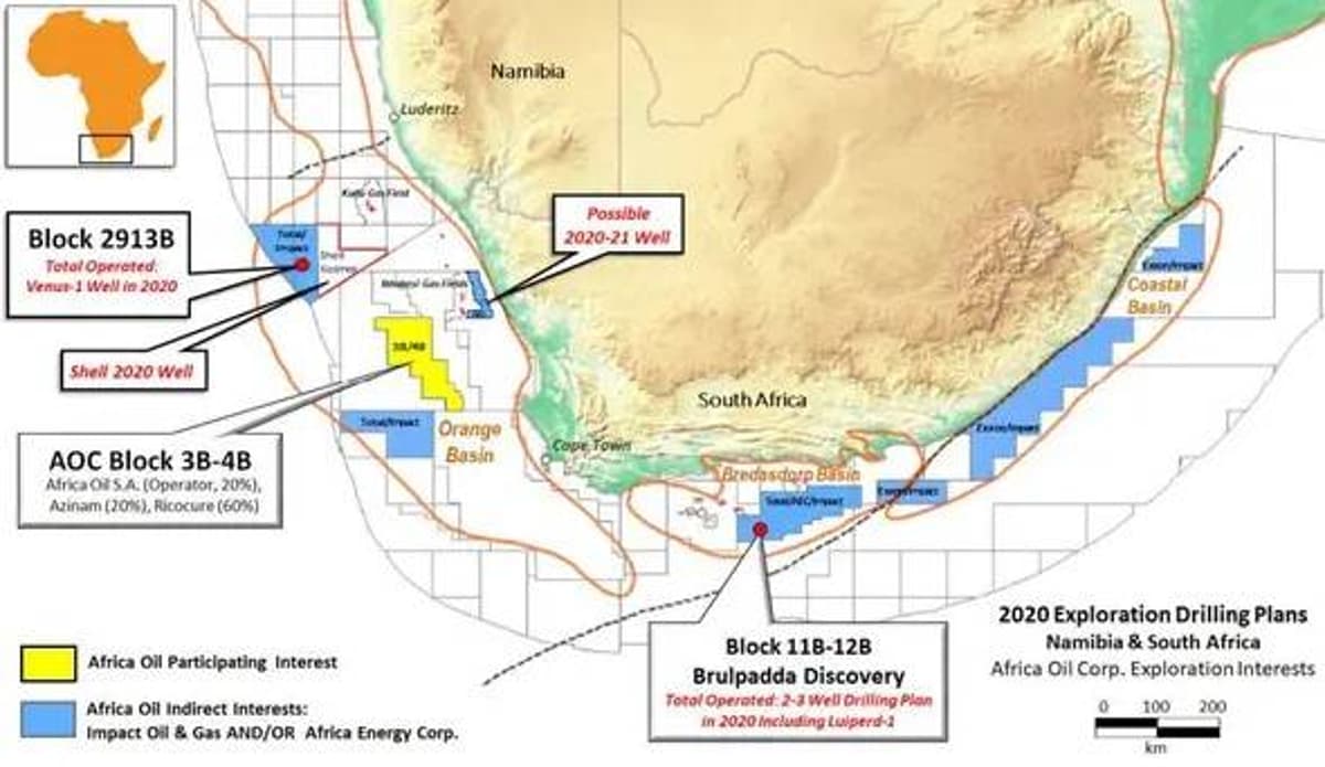 Africa Energy Gets More Time to Submit ESIA for South Africa Block