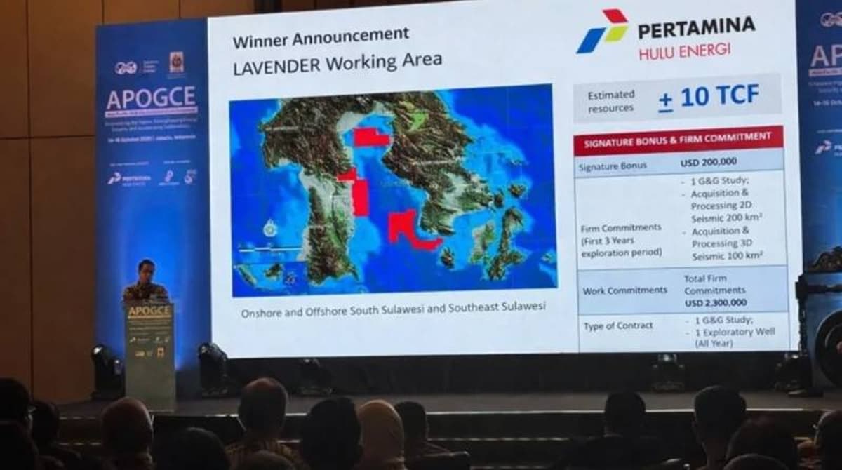 Pertamina Unit to Operate Indonesia’s Lavender Block Under 30-Year PSC