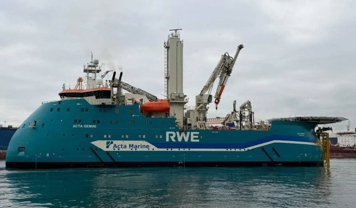 Acta Marine Receives CSOV Newbuild Ahead of Sofia Offshore Wind Farm Job