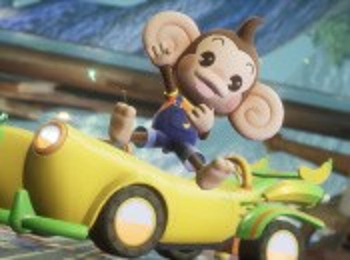 Sonic Racing: CrossWorlds' Free Super Monkey Ball Update Available Now on PS5, PS4
