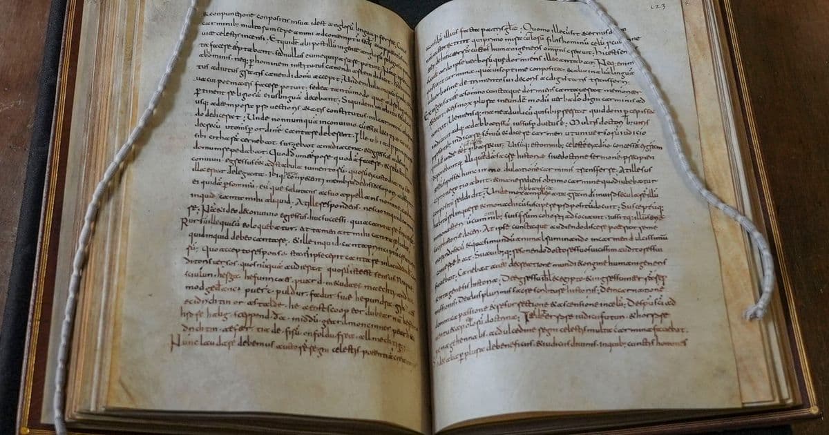 A Forgotten Medieval Book In Rome Was Hiding A Copy Of The World’s First Poem In English