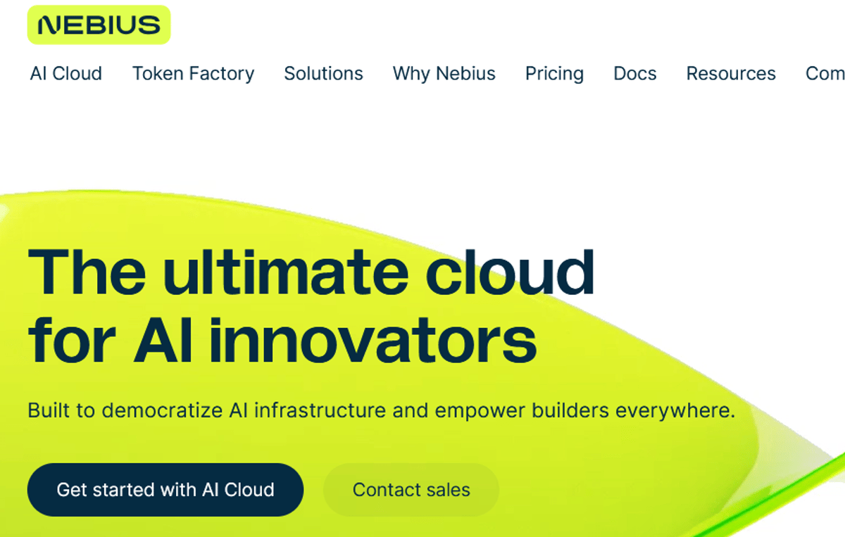 Nebius Buys Eigen AI
