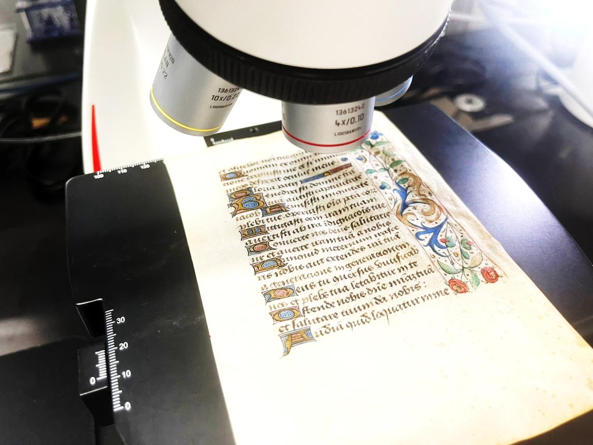 As a ‘Book Scientist’ I Work with Microscopes, Imaging Technologies and AI to Preserve Ancient Texts