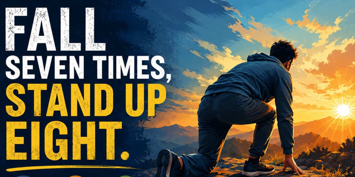 Fall Seven Times, Stand Up Eight: A Practical Guide to Resilience