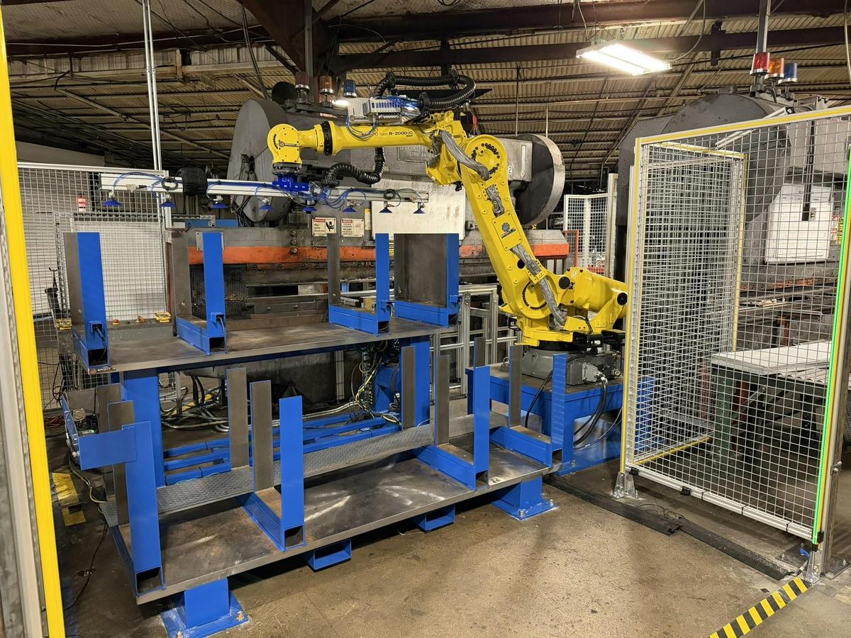 Advancing Process Safety in an Automated Press Brake Work Cell