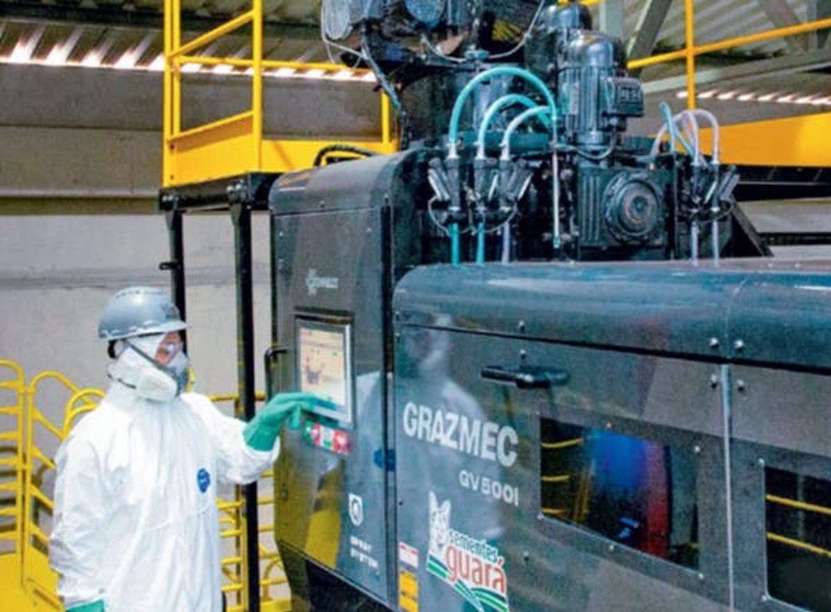 Seed-Treating Machine Sprouts Storage and Analytics