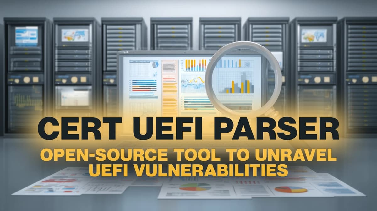 CERT UEFI Parser: Open-Source Tool Exposes UEFI Architecture to Uncover Vulnerabilities
