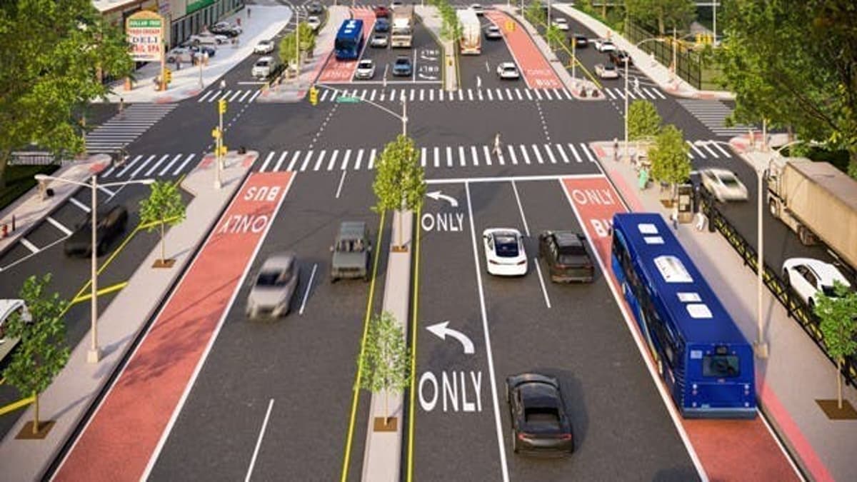NYC DOT to Add Bus Lanes, Make Safety Upgrades on Linden Boulevard