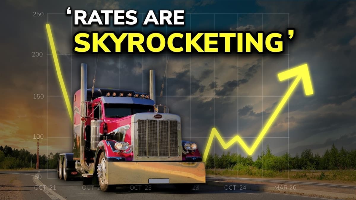 Why Freight Rates Are Finally Heating Up
