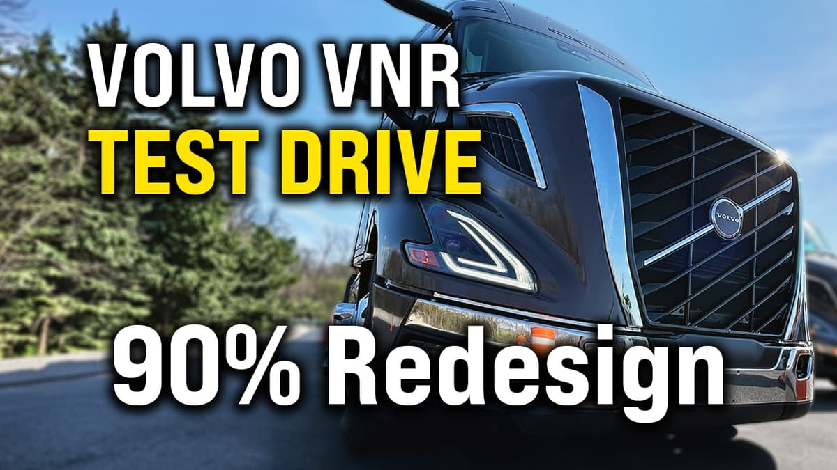 Test Drive of the Volvo VNR