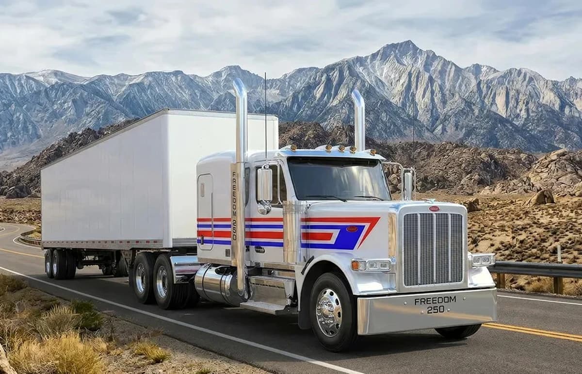 Peterbilt Launches Limited-Edition 'Freedom 250' 589
