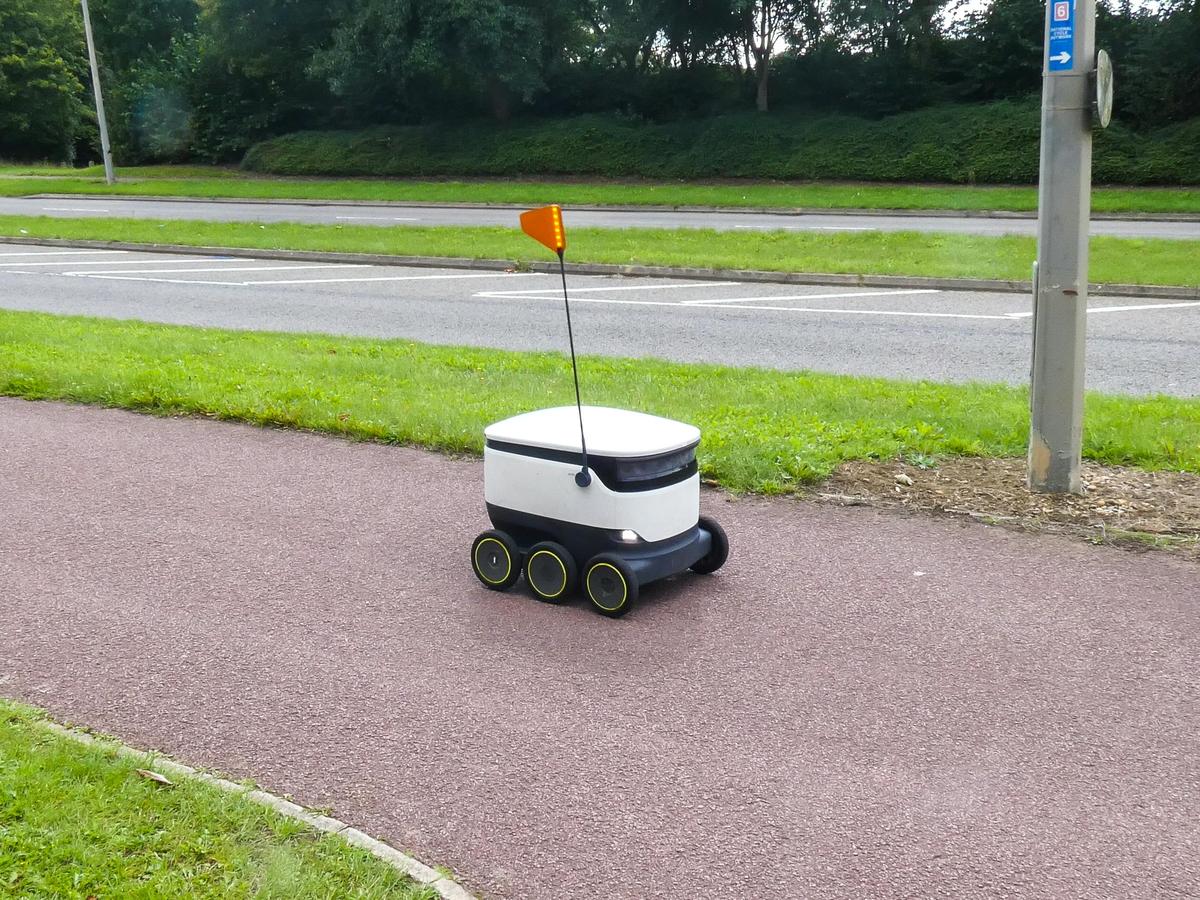 Your Burrito Robot Might Be Mapping the Future of City Sidewalks
