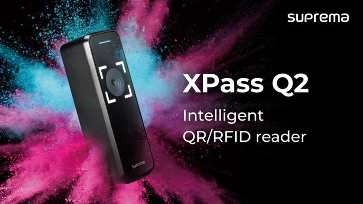 Suprema Introduces XPass Q2 QR and RFID Reader for High-Volume Access Environments