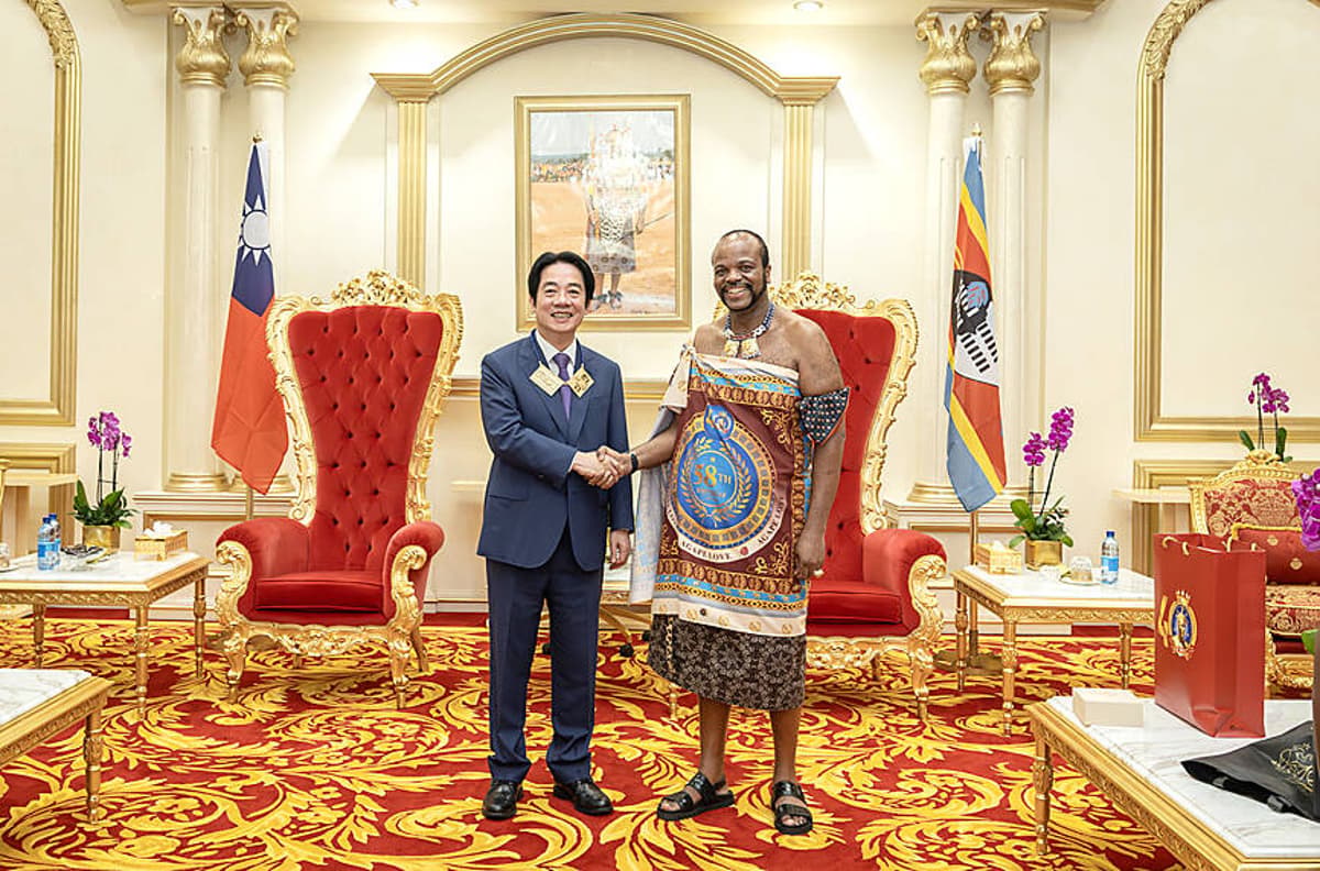 Taiwan Dismisses China Jibes over Eswatini Trip
