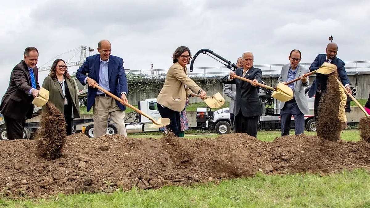 Austin Breaks Ground on $1.5B Walnut Creek WWTP Expansion