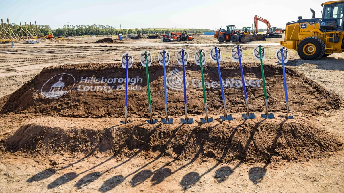 Garney Breaks Ground on Hillsborough County’s Largest Wastewater Project