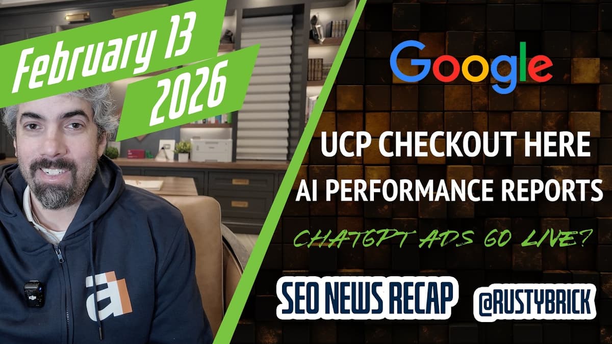 Search News Buzz Video Recap: Google Volatility, Bing AI Performance Reports, New AI Mode Retail Ads, UCP Checkout & ChatGPT...