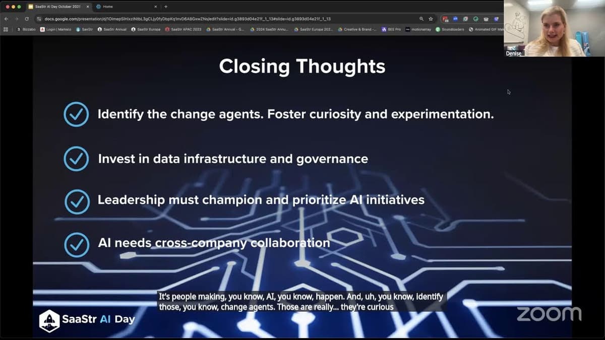 SaaStr AI Day Streaming Live: How the AI Era Has Impacted Sales and Marketing with Snowflake