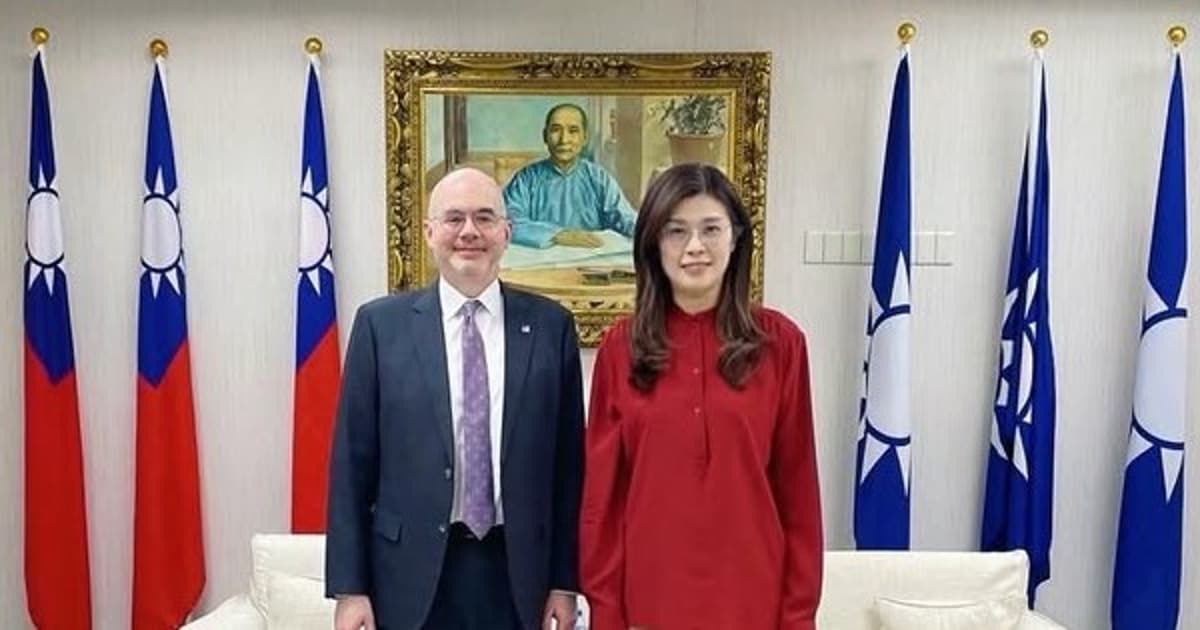 U.S. Envoy Meets KMT Chair Ahead of Cross-Party Arms Procurement Talks