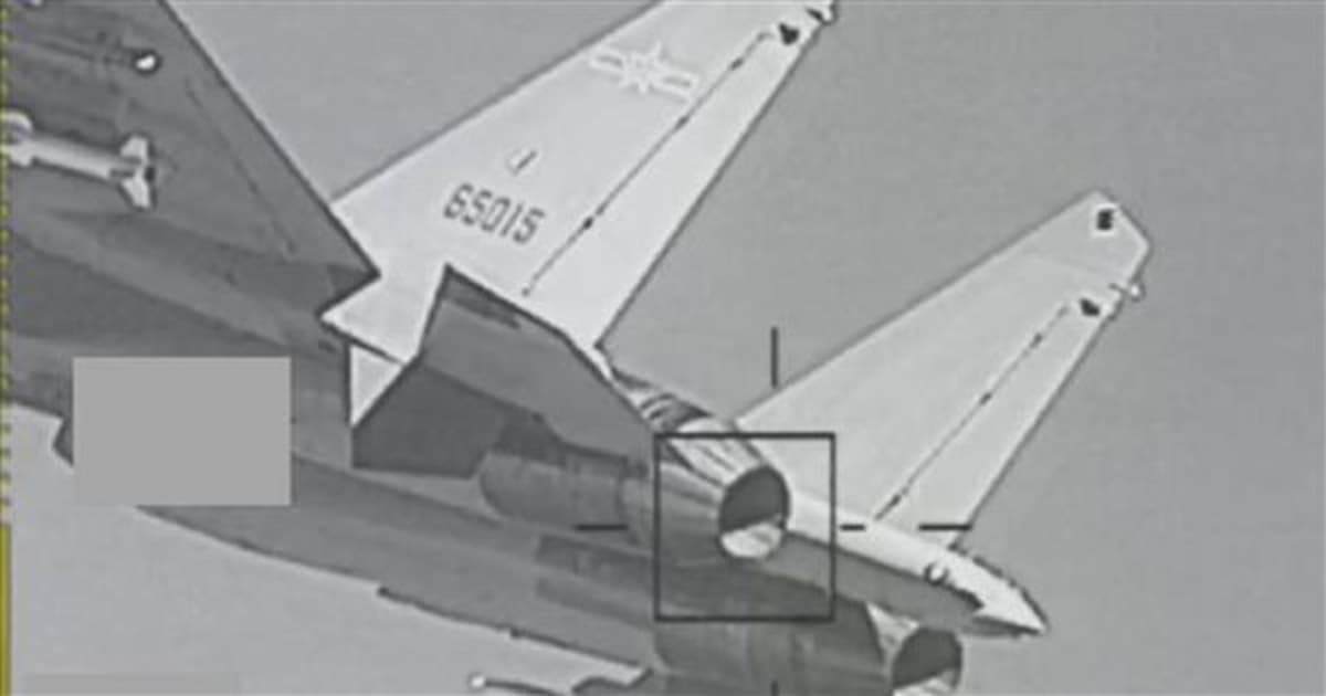 Taiwan Military Releases Surveillance Images of Chinese Aircraft, Warships