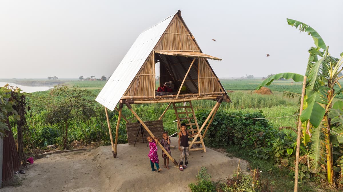 How Bangladesh Builds Houses that Stand in Extreme Floods