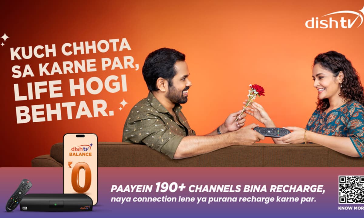 Dish TV Launches ‘Kuch Chhota Sa’ Campaign for TV Flexibilit