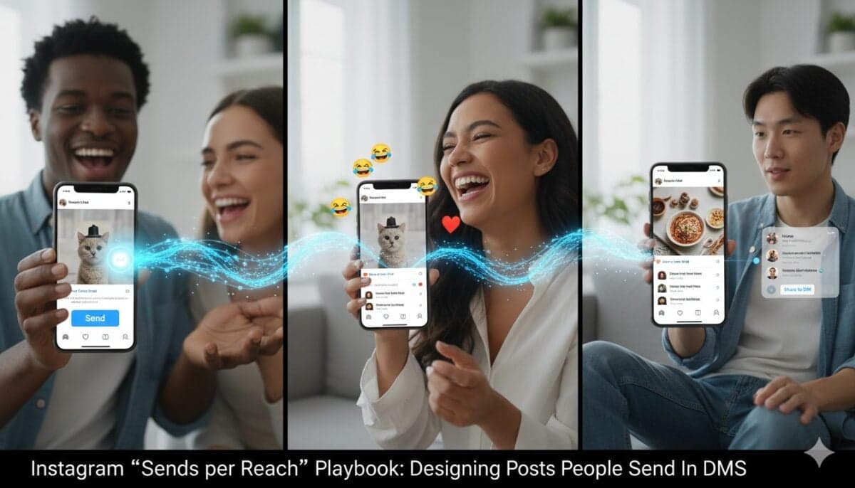 Instagram “Sends per Reach” Playbook: Designing Posts People Send In DMs
