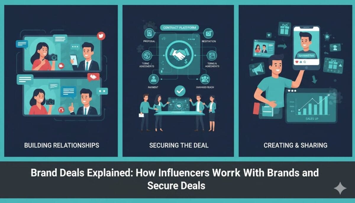 Brand Deals Explained: How Influencers Work With Brands and Secure Deals