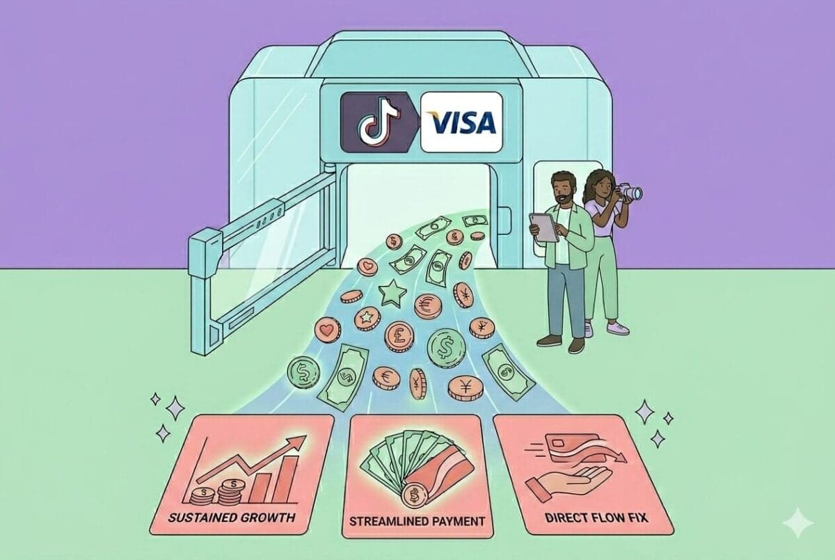 TikTok and Visa Launch Creator Card to Fix Influencer Cash Flow Challenges