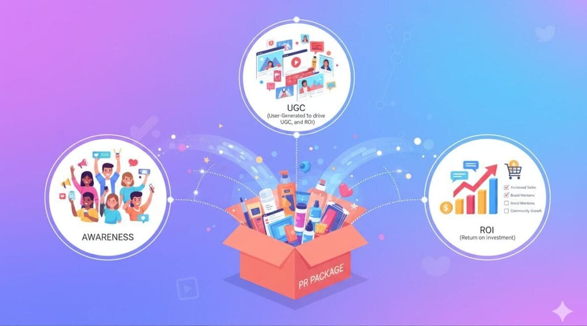 PR Packages: How Brands Use Product Seeding to Drive Awareness, UGC, and ROI