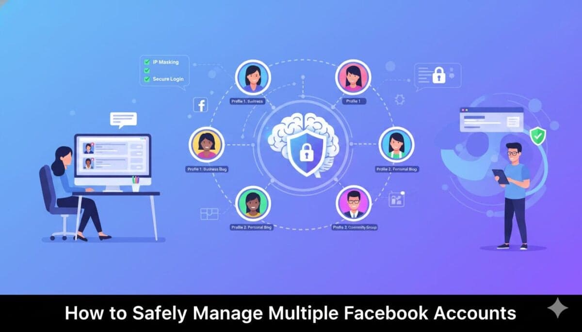 How to Safely Manage Multiple Facebook Accounts Without Getting Restricted