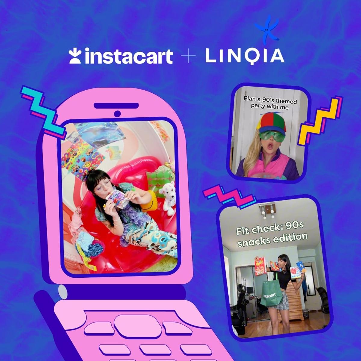 The Summer of 1999:  How Instacart & Linqia Unlocked Full-Funnel Results via Nostalgic Creator-Led Storytelling