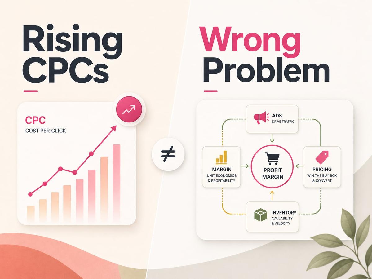Amazon CPCs Are Rising. Most Sellers Are Solving the Wrong Problem