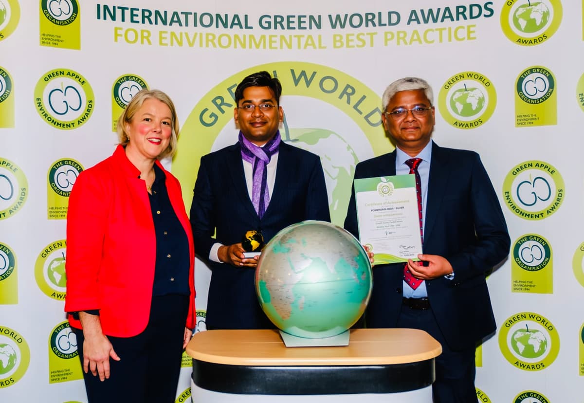 POWERGRID Wins Green World Award 2026 for Climate Change Excellence