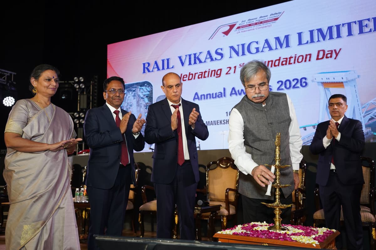 “RVNL Delivers 17,000 Km Rail Projects, Executes ₹2 Trillion Infrastructure:” Railway Board CEO