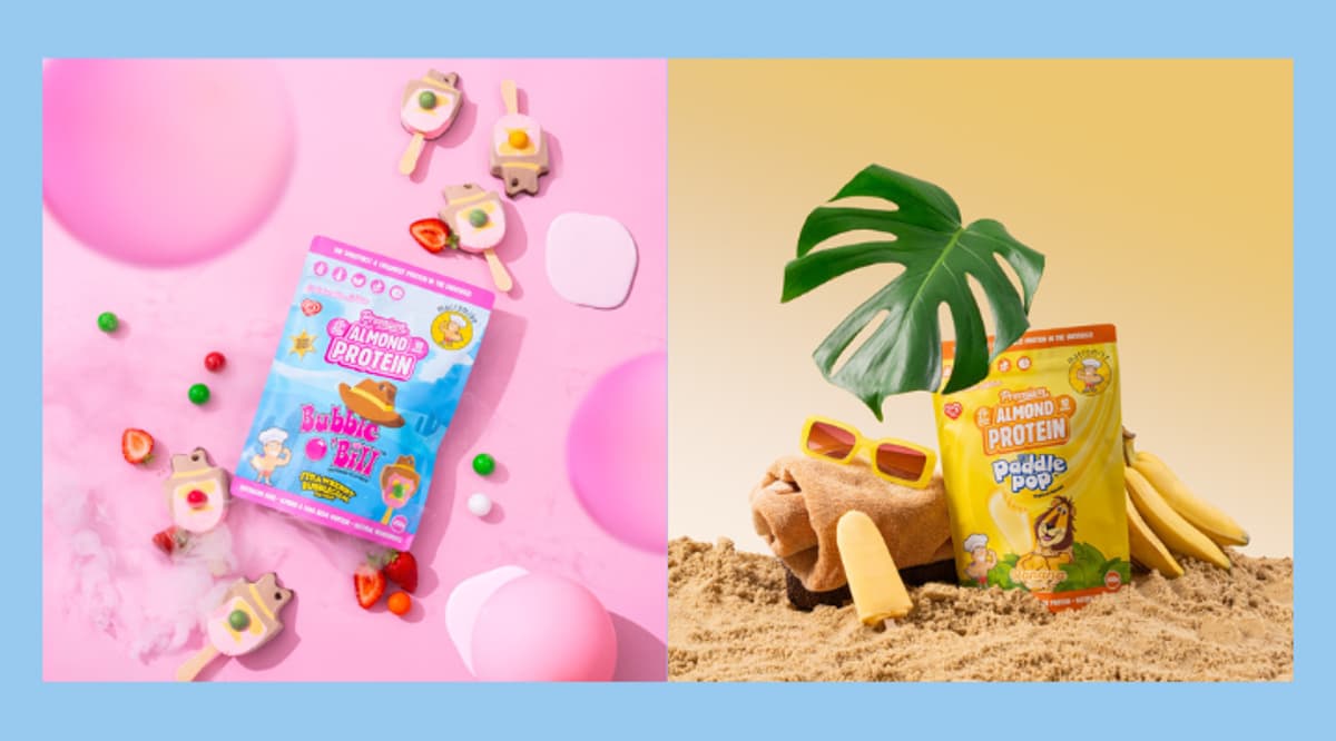 Streets’ Bubble O’Bill and Banana Paddle Pop Pair with Macro Mike