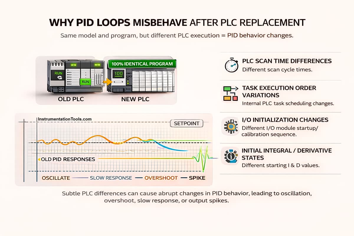 Why PID Loops Oscillate After PLC Replacement?