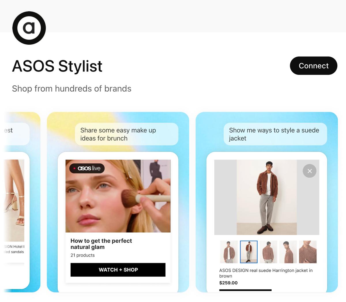 ASOS Brings Shoppable Video Content to ChatGPT in UK First