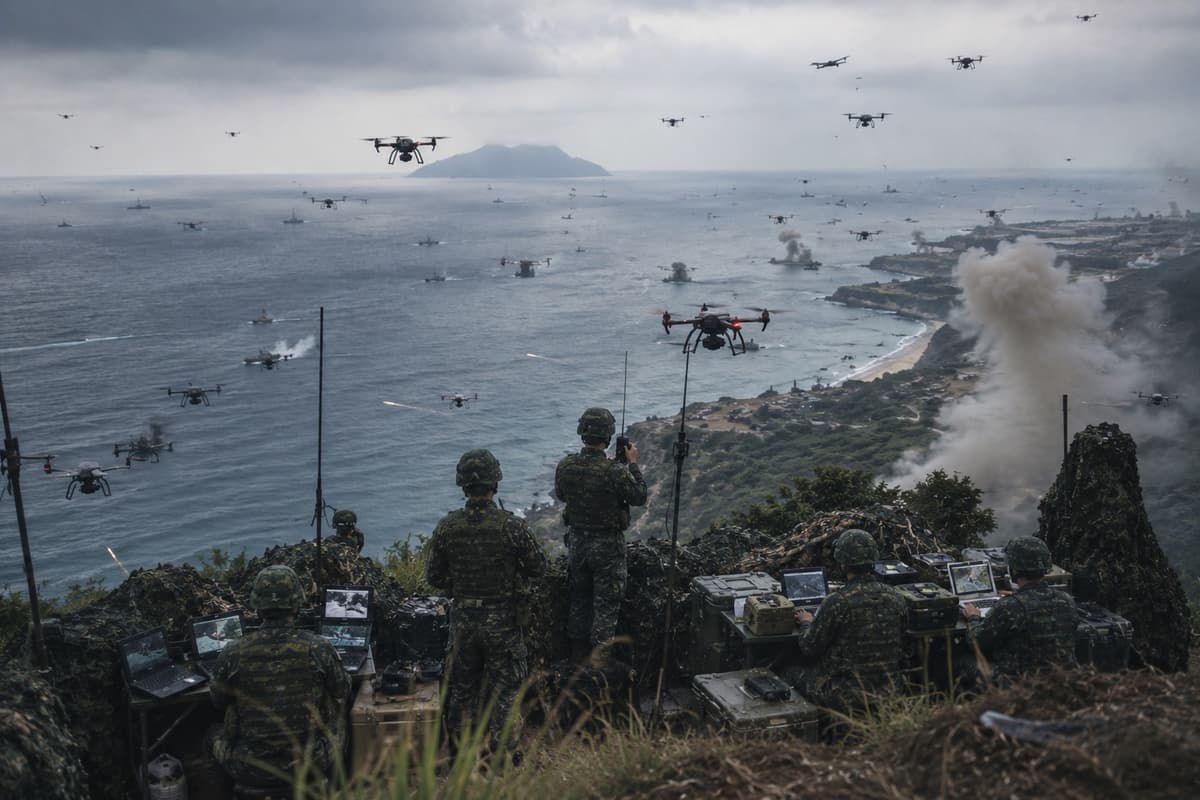 Hellscape Taiwan: Drones, Deterrence, and the Future of Asymmetric Defense