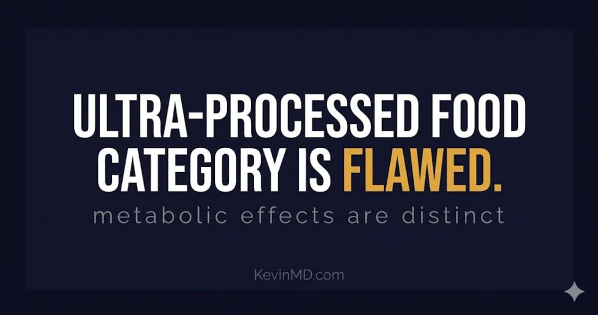Rethinking Nutrition Policy on Ultra-Processed Food