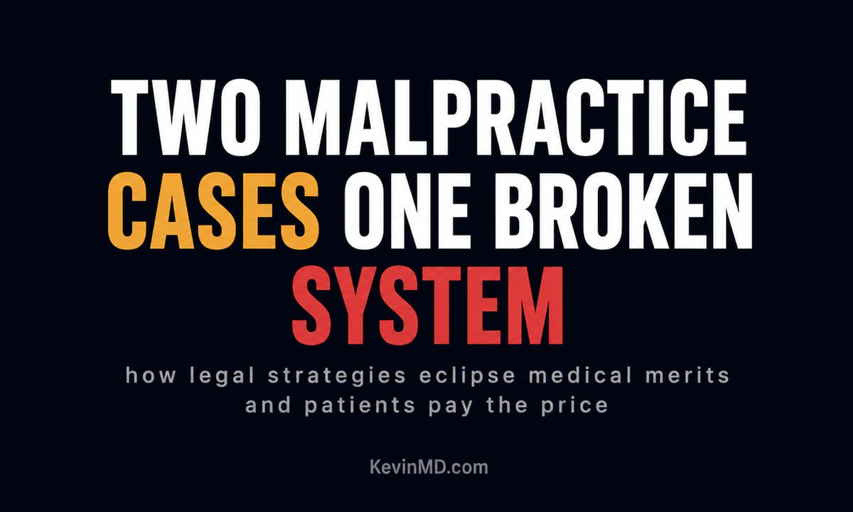 The Cost of Chaos in Medical Malpractice Litigation
